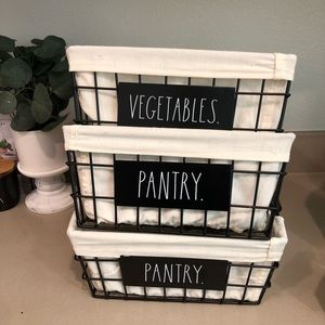 Rae Dunn baskets